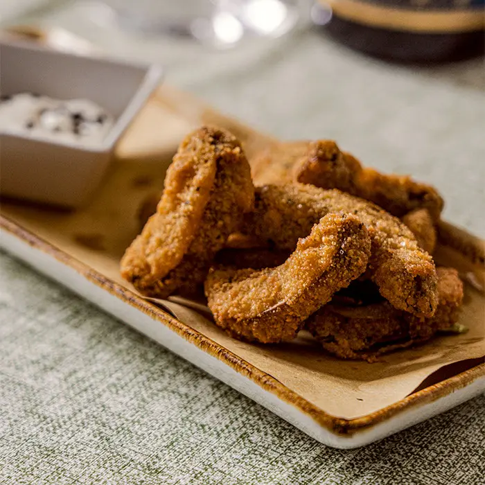 Nuggets di funghi Portobello